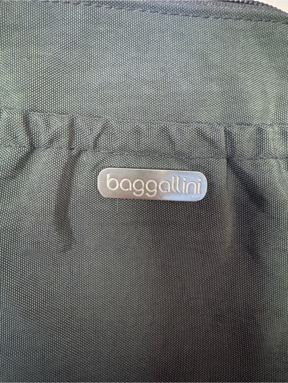 Baggallini Dark Grey Compact Crossbody - Picture 3 of 6
